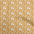 thumbnail image 1 of oneOone Polyester Spandex Yellow Fabric Geometrical Dress Material Fabric Print Fabric By The Yard 56 Inch Wide, 1 of 5
