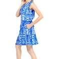 thumbnail image 2 of HAPPY BAY Women's Loose Casual Bathing Suit Swimwear Cover Ups 0-2 Dodger, Floral Hibiscus, 2 of 4