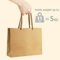 thumbnail image 3 of 12.5x4.5x11 25Pcs Gift Bags Heavy Duty Kraft Brown Paper Bags with Handles, Sturdy Large Paper Gift Sacks for Shopping, Retail, Merchandise, Wedding Party Favor, 3 of 6