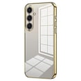 thumbnail image 1 of For Samsung Galaxy S25 Case Electroplating Frame Soft TPU Phone Cover - Green, 1 of 5