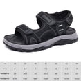 thumbnail image 2 of Sandalias cómodas para caminar con soporte para el arco sandalias para caminar correa ajustable para hombres, 2 of 9