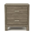 thumbnail image 3 of Furniture of America Amaya Nightstand with 2-Drawer, Gray, 3 of 6