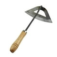thumbnail image 1 of Garden Hoe Agriculture Ranch Tools Loosening for Ditching Weeding Lawn wood handle, 1 of 8