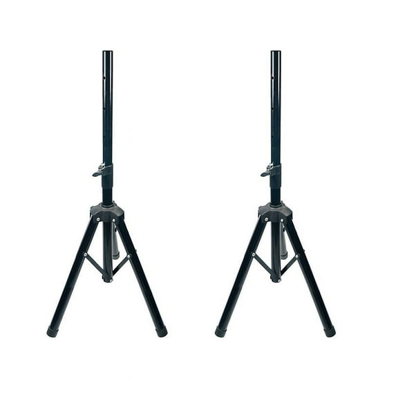 Adjustable Speaker Stands a Pair (2 Stands) up to 45" Height Tripod Speaker Stands Pole Mount 2xA-6012