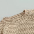 thumbnail image 4 of Chandail Tricoté pour Bébé Fille Garçon, Automne Hiver, Chaud, Chandail Molletonné, Hauts avec Poche, 4 of 6
