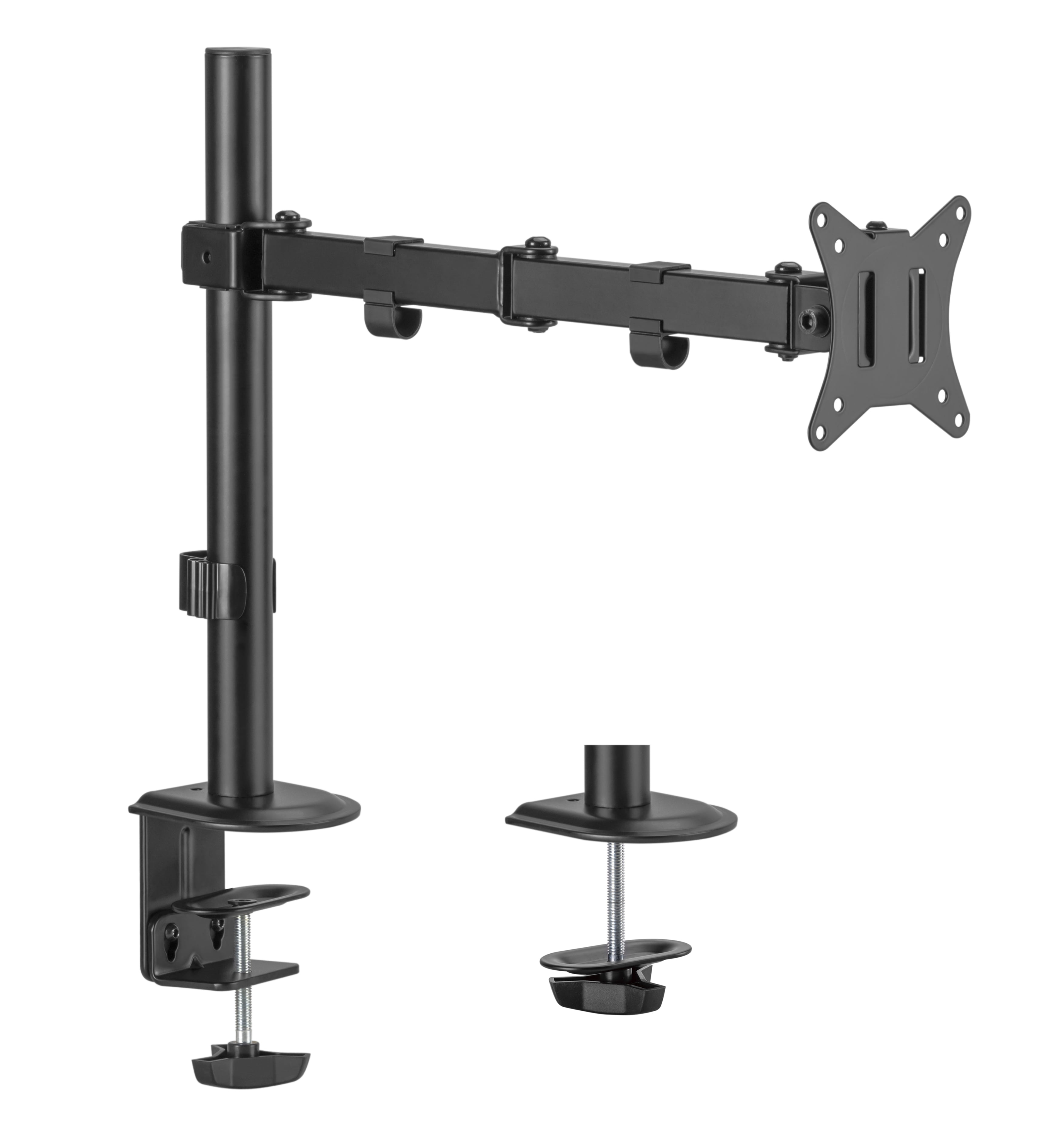 Single-Monitor Steel Articulating Monitor Mount For most 17”-32” monitors