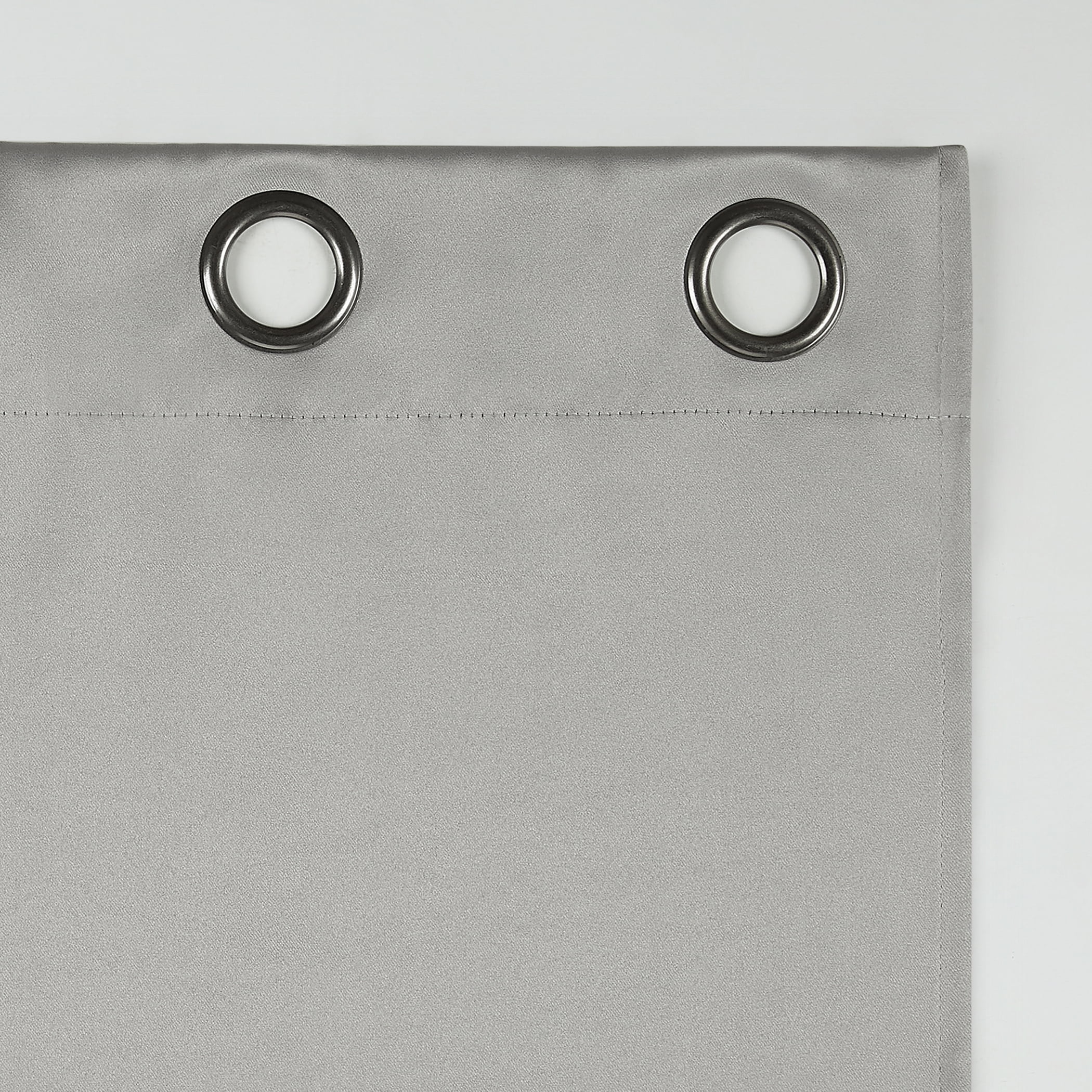 Sun Zero Avery Total 100% Blackout Grommet Curtain Panel, 40" x 96", Silver