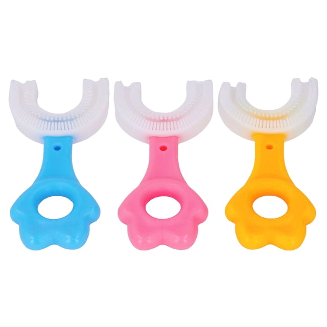 Cepillo de dientes en forma de U Jadeshay 3 piezas