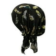 thumbnail image 1 of Head Wrap Scarf Women India Muslim Elastic Turban Print Cotton Hat Scarf Wrap, 1 of 9