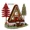 B-Multicolor, variant on chanbrick Forest Cabin House Building Set Compatible with Lego House Architecture Model Gift for Adults 1643 Pcs