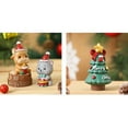 thumbnail image 7 of Cheers.US Mini Crafts Resin Santa Claus Snowman Elephant Ornaments Kit for DIY Christmas Fairy Garden and Snow Globes, 7 of 7