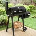 thumbnail image 4 of Summit Living 28" Charcoal Grill with Offset Smoker Black, 4 of 9