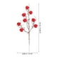 thumbnail image 2 of 4pcs boda falsa sucursales de cerezo hogar bricolaje simulado berry rama ornamentos, 2 of 5