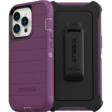 OtterBox - Defender Series Pro Hard Shell for Apple iPhone 13 Pro - Happy Purple