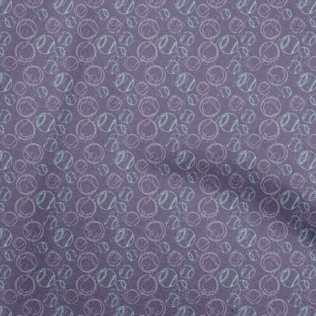 oneOone Cotton Poplin Twill Purple Fabric Sports Sewing Fabric By The Yard Printed Diy Clothing Sewing Supplies 56 Inch Wide-aB