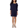 thumbnail image 1 of Rachel Roy Vestido recto de manga abierta para mujer, azul, grande, 1 of 2