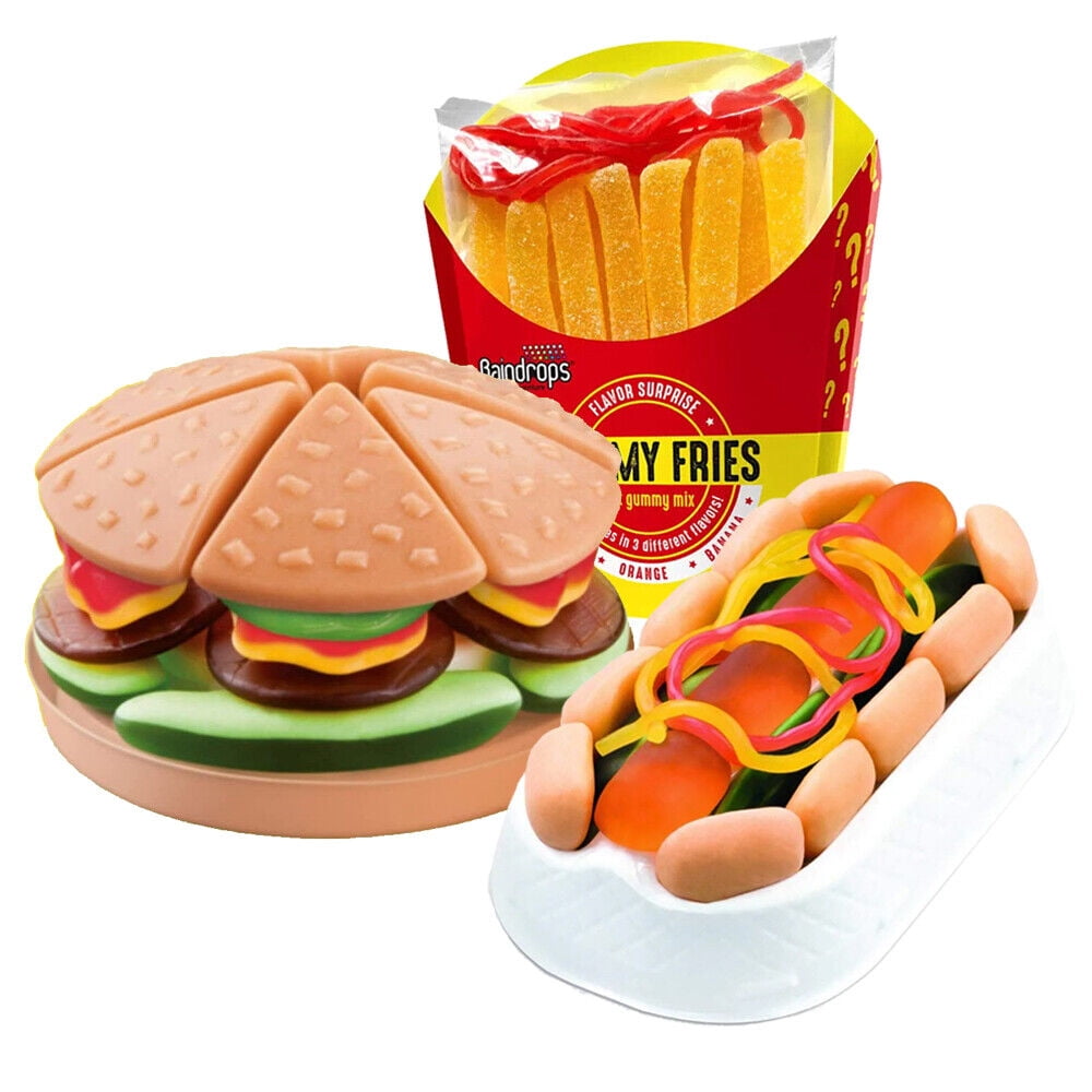 Raindrops Gummy Candy Unique & Edible Looks Realistic Just Like Food