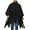 Black, variant on Special Offers Juebong Women's Turtleneck Lantern Sleeves Tassel Cape Top Fashion Solid Color Cloak Fringes Coat Tops