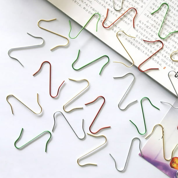 KLINNA Lot De 100 Crochets De Suspension Pour Boules De Noël
