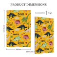 thumbnail image 5 of Kll Cute Dinosaurs Wall Plate,Gloss Finish,Standard Size 1 - 5" X 3", Polycarbonate Thermoplastic,Electric Receptacle Plug Covers, 5 of 8