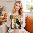 thumbnail image 3 of Ghost Diamond Art Painting Kit, Toilet Cat Ghost 5D Diamond Painting Dots Art Kit for Adults Beginner, DIY Full Round Gem Crystal Art Paint by Diamond, 11.8" x 15.7" Home Wall Decor, 3 of 8
