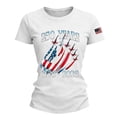thumbnail image 6 of NMMUED 250 Years of Freedom Distressed American Flag 4th of July Shirts Women Patriotic Graphic Tee Independence Day Summer Casual Shirt White XXL, 6 of 6