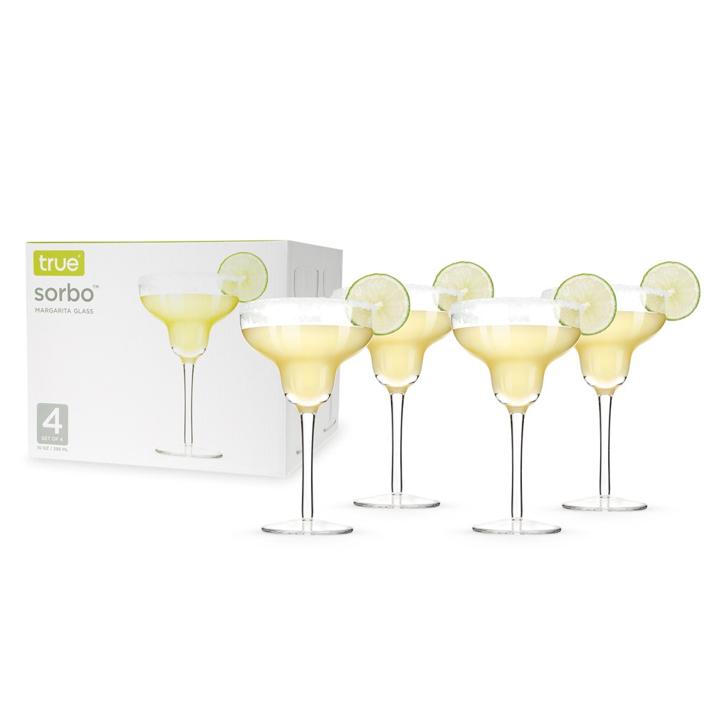 Margarita Glasses, Set of 4 by True