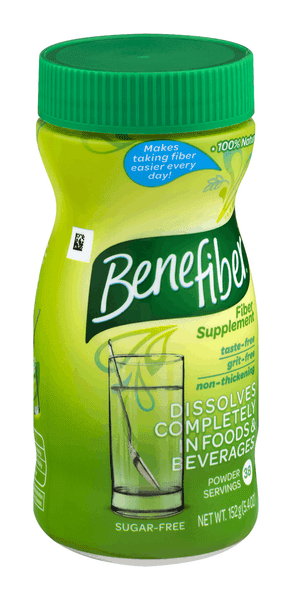 Benefiber Fiber Supplement Sugar Free 38 Powder Servings, 5.4oz