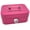 Pink, variant on Jiibva Metal Piggy Bank with Key Lock, Money Saving Box for Money Saving Box Small Storage Box with Handle for Coin Cash