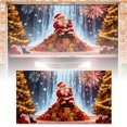 thumbnail image 2 of TIELUTT Bannière de Porte de Garage Design Réactif avec 2 Modes d'Éclairage pour Ruban de Signalisation Chemin de Table en Vrac Saint-Valentin 72 Pouces Long Chemin de Table en Satin 108 Pouces Long Drapeau de Noël Joyeuses Pâques, 2 of 7