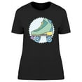 thumbnail image 1 of Roller Derby Skates Design T-Shirt Women -Image by Shutterstock, Female 3X-Large, 1 of 2