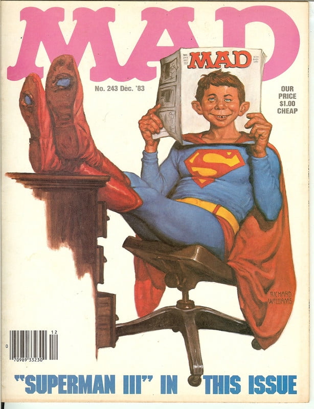 MAD Magazine Vintage Collectible #243 DEC 1983