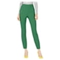 thumbnail image 1 of Pantalones casuales con bolsillo con cremallera para mujer INC verde 6, 1 of 1