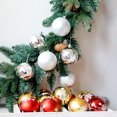 thumbnail image 1 of JETSHARK Colgante de decoración navideña Bola Pintada Transparente de 8 CM Bola Colgante de árbol de Navidad, 1 of 4