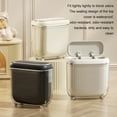thumbnail image 4 of Guardoinrt ABS Stylish Sensor Trash Can For Kitchen Sealed For spaces, making it easy Odor Proof Bathroom Wave Hand And Open, 4 of 6