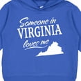 thumbnail image 3 of Inktastic Someone in Virginia Loves Me Toddler Hoodie, 3 of 4