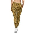 thumbnail image 4 of Womens Leggings Tiger Striped Casual Leggings, 4 of 4