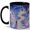 Black, variant on Cloud Door Stairway 11oz Ceramic Mug, Dreamy Moon Portal Art