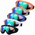 thumbnail image 1 of wonima02 Motorcycle Goggles Pack of 5 -Dirt Bike ATV Motocross Riding Offroad Goggles for Boys Girls Youth Men Women, 1 of 1