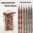 thumbnail image 3 of 47" Fashion Leopard Shoe Laces, Soft Satin Ribbon Shoelaces for Casual Shoes Shoestring for Women Girls 0.78" Wide 1 Pair, 3 of 6