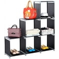 Clearance! 6 Cube Storage Shelf Closet Organizer 3Tier Cube Organizer