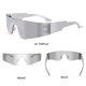 thumbnail image 3 of Gafas de sol de moda milramtob Futuristic Wrap Around Y2K, 3 of 5