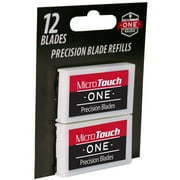 MicroTouch ONE Precision Razor Blade Refills, 12 count