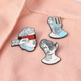 thumbnail image 5 of GKNET Cartoon Brooch Car Cat Animal Backpack Punk Badge Enamel Pins Delicate Jewelry Gifts Pin-69, 5 of 9
