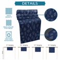 thumbnail image 4 of Table Runners 70 Inches Long Dress Scarves, Navy Blue Botanical Farmhouse Coffee/Dining/Kitchen Table Decor, Holiday Table Runner, Farmhouse Summer Floral Leaves 13x70 Inch, 4 of 5