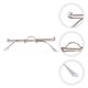 thumbnail image 5 of EeaseMX 1 montura de gafas sin lente, decoración de perlas, accesorios para fotos, gafas decorativas, 5 of 8