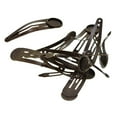 thumbnail image 1 of Abbracc 10Pcs Bricolage Barrettes Clips à Cheveux 12mm Ronde Lunette Plateau de Réglage Bronze, 1 of 9