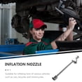 thumbnail image 4 of KAKOWELY straight air chuck Tire Quick Inflator Rod Air Chuck 2-way Connection Tire Chuck Tire Air Fill Rod Tire Inflator Gauge And Air Compressor Accessory, 4 of 5