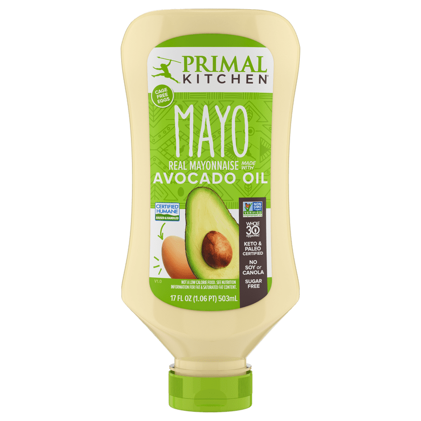 Pack of 6, Primal Kitchen Squeeze Mayo with Avocado Oil, 17 oz