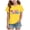 Yellow, variant on Ketyyh-chn99 Tween Girl 4th of July American Flag Tee Girls Summer Comfortable Breathable Independent Day Top Size for 13-14 Years,Beige